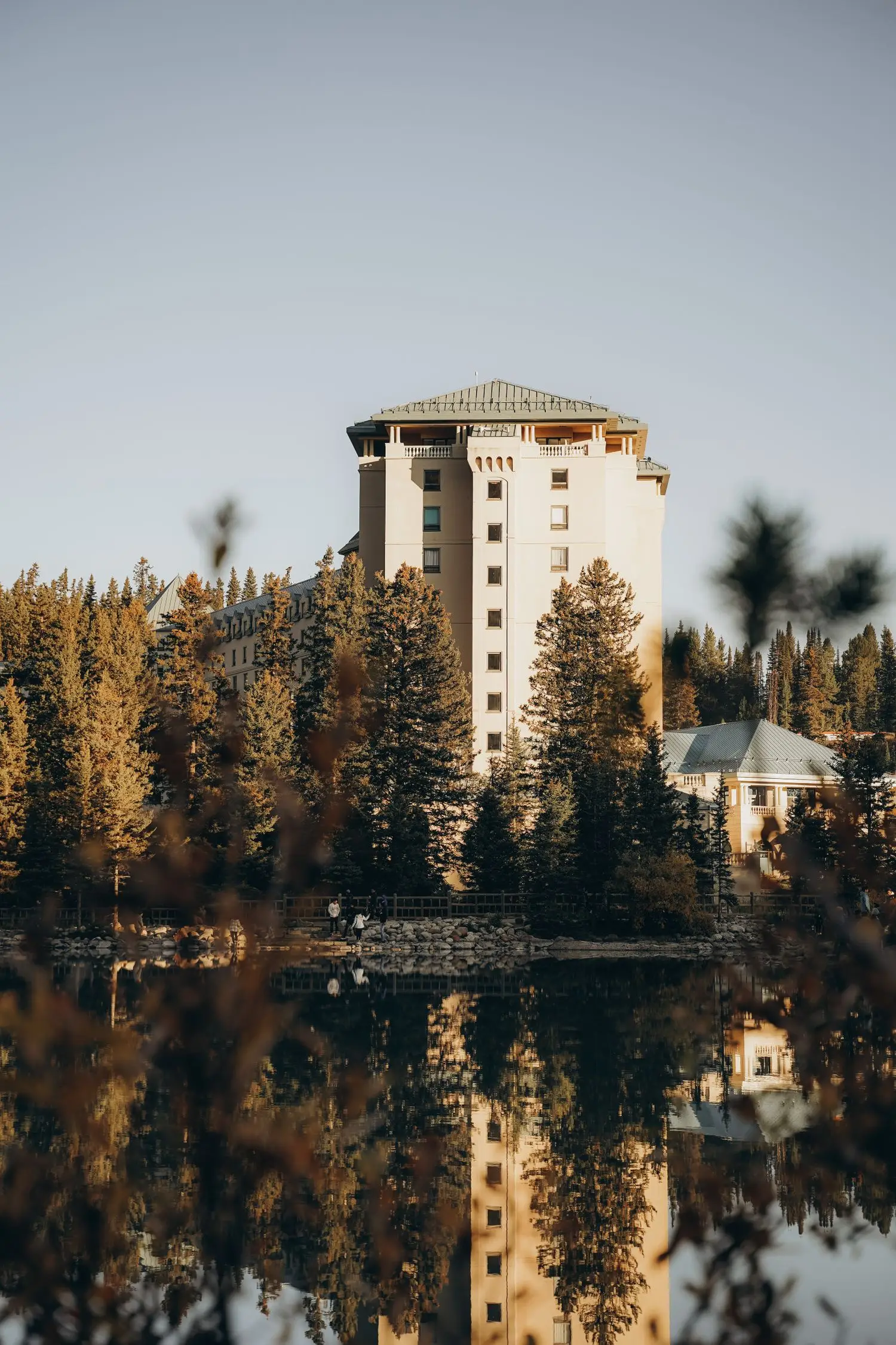 Canadian forest resort tower